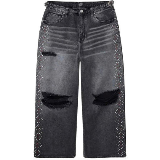 HMDD Crystal H-Star Denim Black