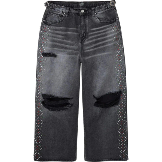 HMDD Crystal H-Star Denim Black