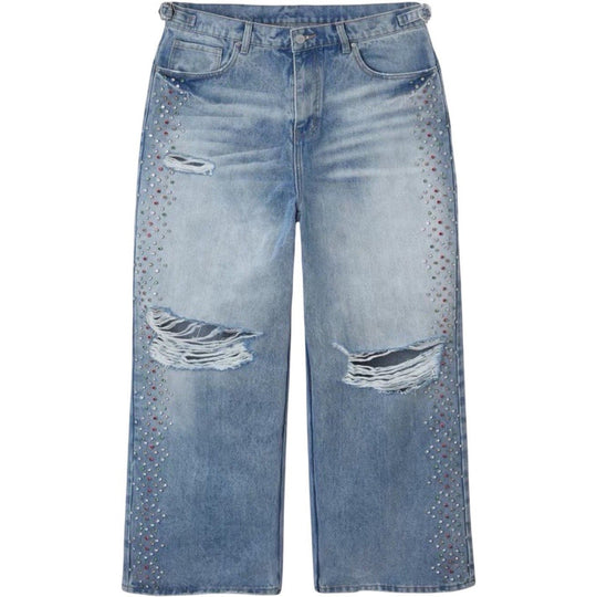 HMDD Crystal H-Star Denim Light Wash