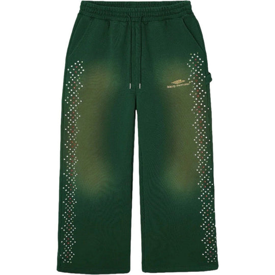 HMDD Crystal Sweatpants Washed Green