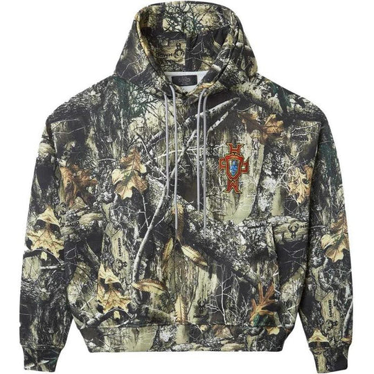 HMDD Lisbon Double Hooded Hoodie Camo