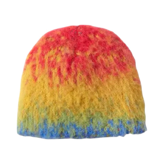 HMDD Mohair Rainbow Beanie