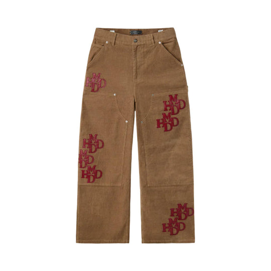 HMDD Patch Cord Double Knee Pants Brown