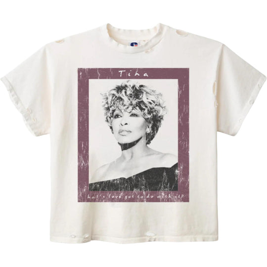 HMDD Tina Vintage Tee White