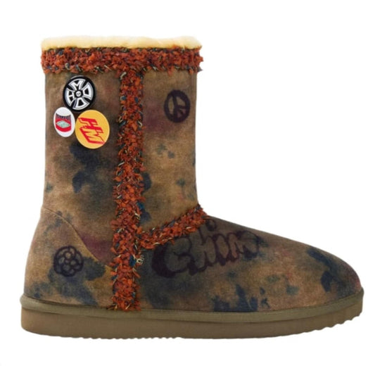 Happy Memories Don't Die HMDD Graffiti Boot