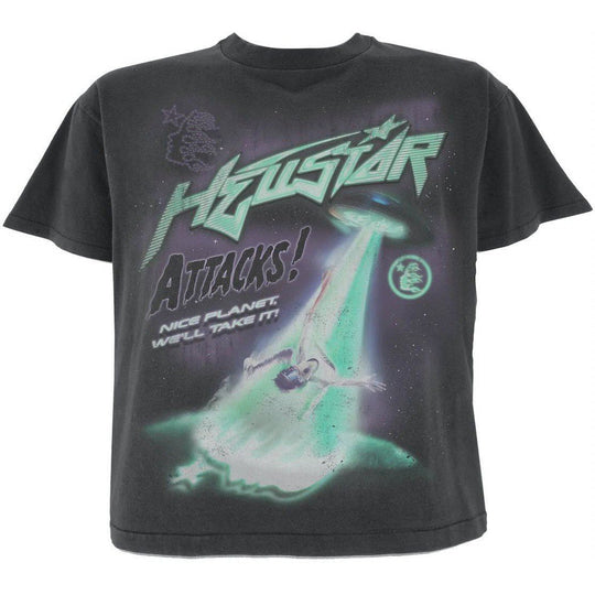 Hellstar Attacks T-Shirt Black