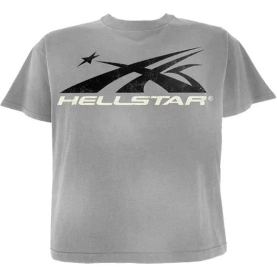 Hellstar Basic Logo Tee Grey