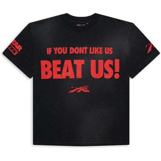 Hellstar Beat Us T-Shirt Red/Black