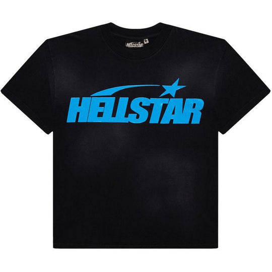Hellstar Classic T-shirt (Regular Print) Black/Blue