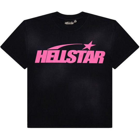 Hellstar Classic T-shirt (Regular Print) Black/Pink