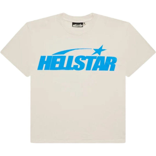 Hellstar Classic T-shirt (Regular Print) White/Blue
