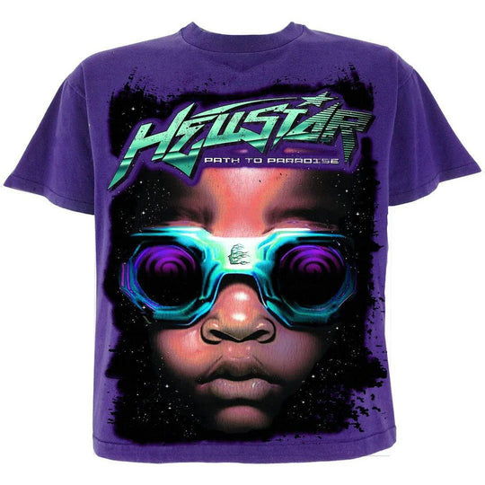 Hellstar Goggles T-Shirt Purple
