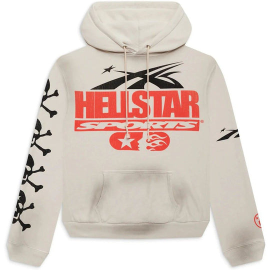 Hellstar If You Dont Like Us Beat Us Hoodie White