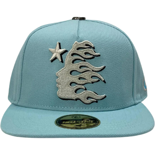 Hellstar OG Fitted Hat Light Blue