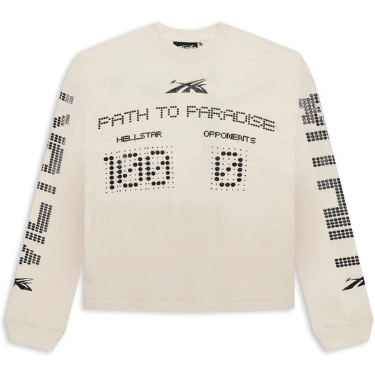 Hellstar Scoreboard L/S T-Shirt White