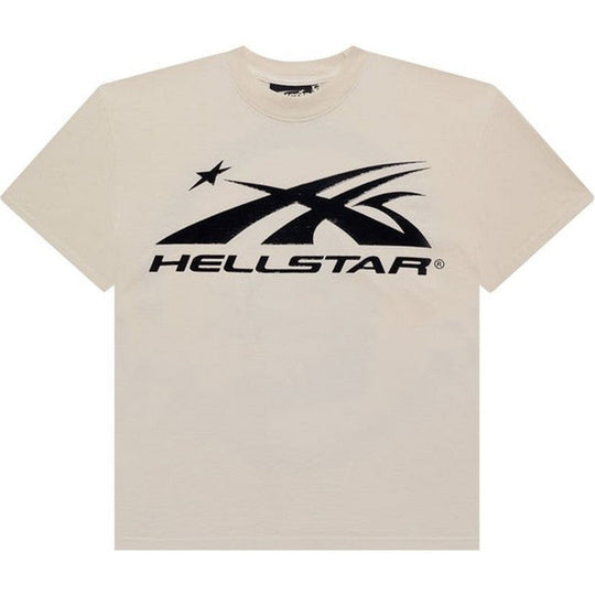 Hellstar Sports Gel Logo T-Shirt White/Black