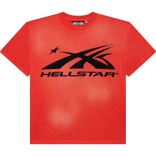 Hellstar Sports Logo T-Shirt Red