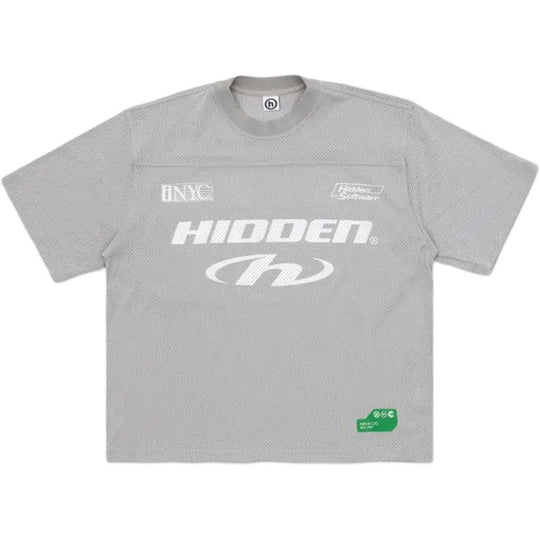 Hidden Mesh Jersey Grey