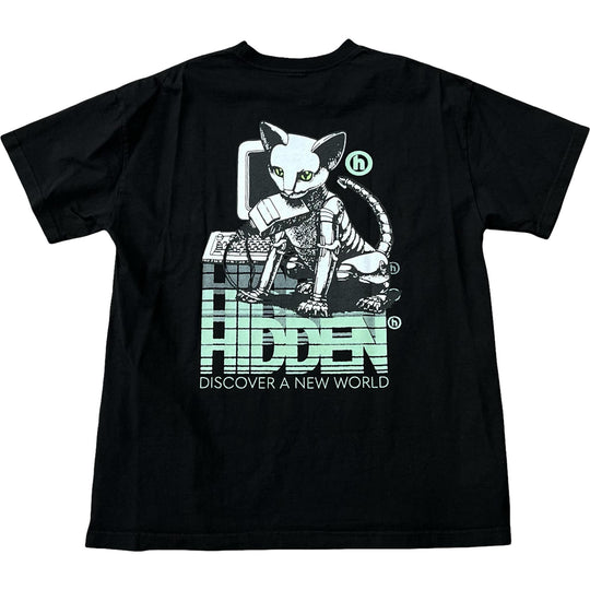 Hidden NY Cat & Mouse Tee Black