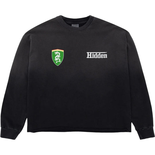 Hidden NY Enzo Crewneck Washed Black