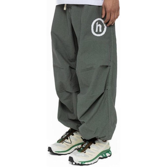 Hidden NY H Logo Pixelated Overpants Olive