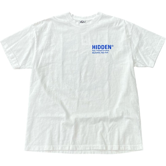 Hidden NY Past Present Future Tee White