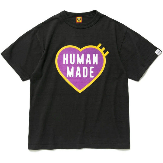 Human Made Heart Logo Graphic #12 T-Shirt Black