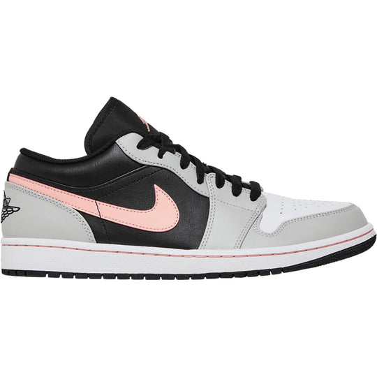 Jordan 1 Low Black Grey Pink