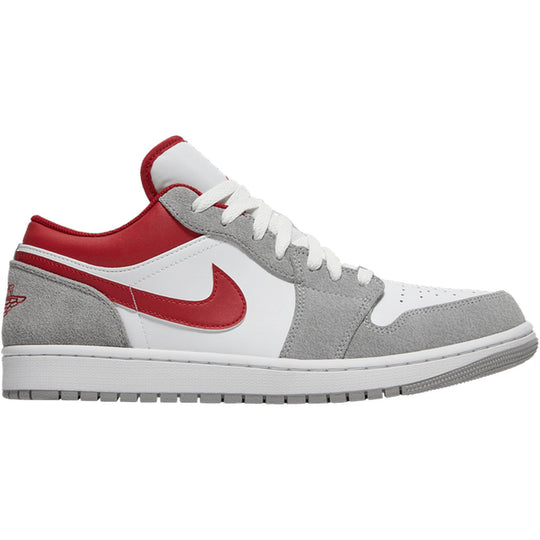 Jordan 1 Low SE Light Smoke Grey Gym Red