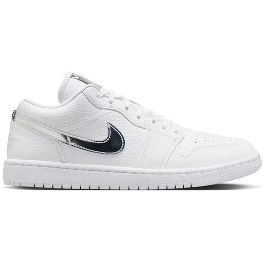 Jordan 1 Low SE White Metallic Silver (Women's)