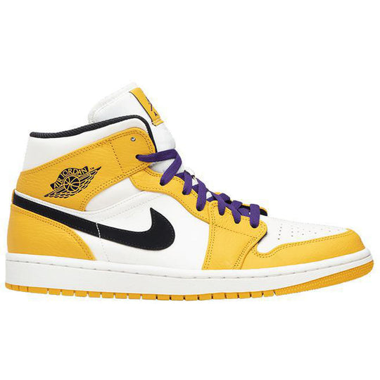 Jordan 1 Mid SE Lakers