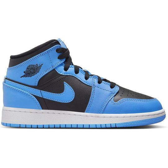 Jordan 1 Mid University Blue Black (GS)