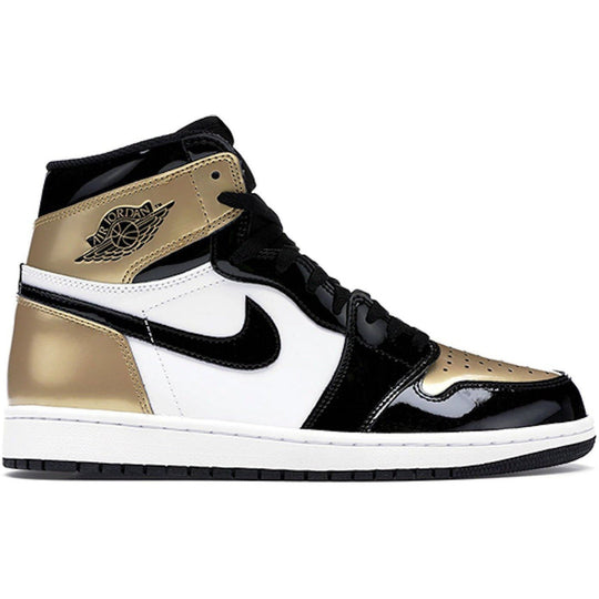 Jordan 1 Retro High NRG Patent Gold Toe