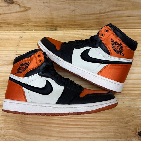 Jordan 1 Retro High OG Satin Shattered Backboard (Women's) Size 7Y (8.5W) (Lightly Worn)