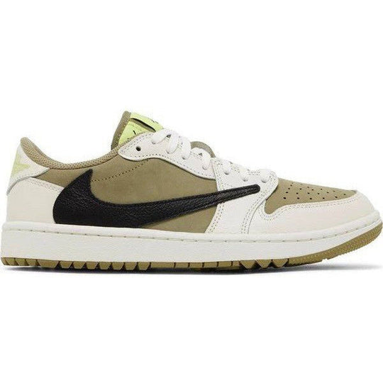 Jordan 1 Retro Low Golf Travis Scott Neutral Olive