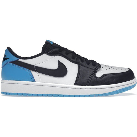 Jordan 1 Retro Low OG Black Dark Powder Blue