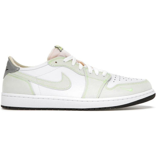 Jordan 1 Retro Low White Ghost Green Black