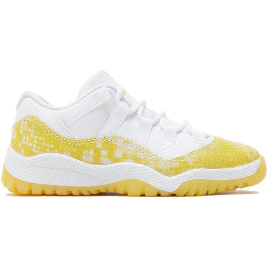 Jordan 11 Retro Low Yellow Snakeskin (TD)