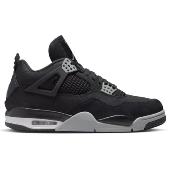 Jordan 4 Retro Black Canvas (GS)