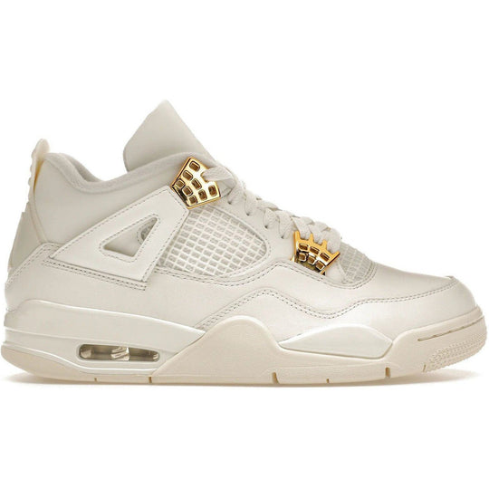 Jordan 4 Retro Metallic Gold (Women's)