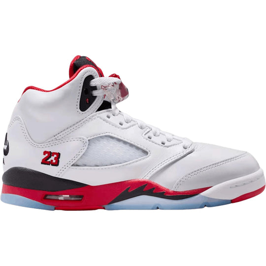Jordan 5 Retro Fire Red Black Tongue (2025) (GS)