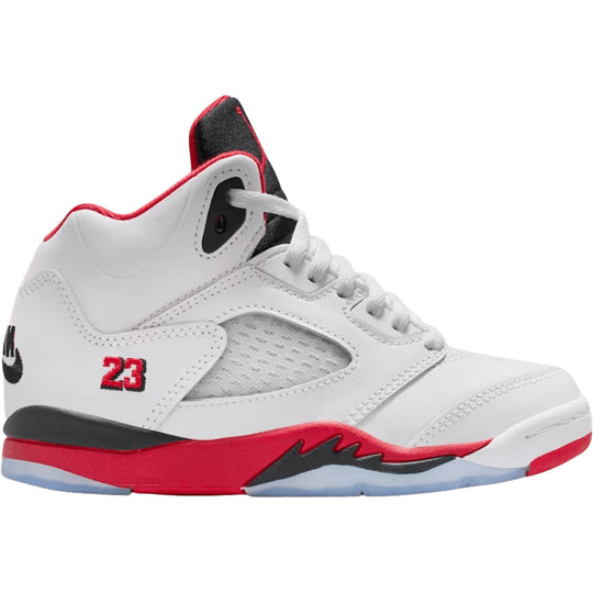 Jordan 5 Retro Fire Red Black Tongue (2025) (PS)