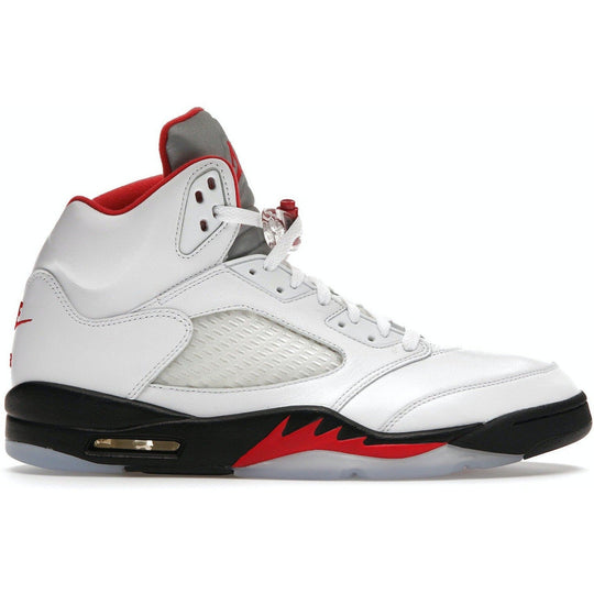 Jordan 5 Retro Fire Red Silver Tongue (2020)