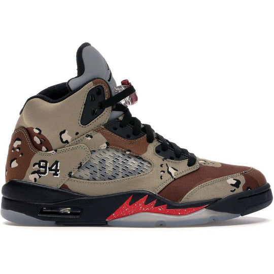 Jordan 5 Retro Supreme Desert Camo
