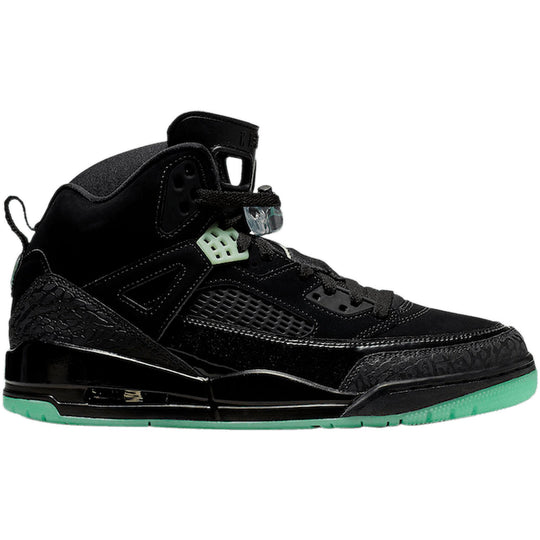 Jordan Spizike Black Green Glow