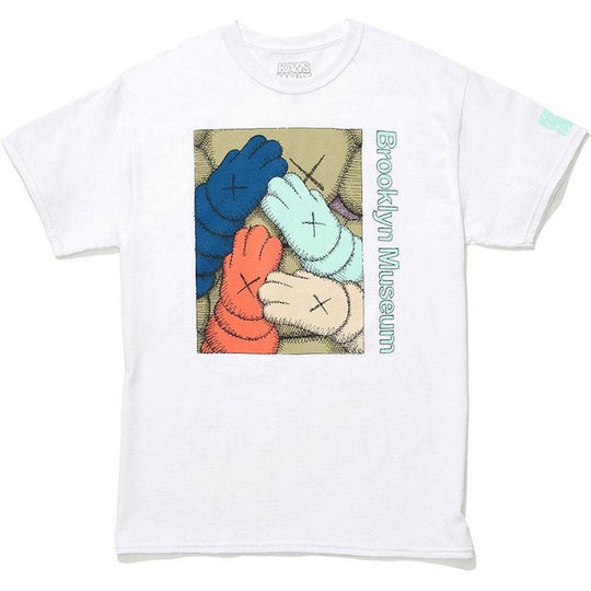 KAWS Brooklyn Museum URGE T-shirt White/Tan