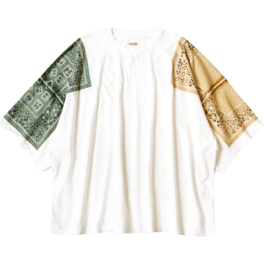 Kapital Bandana Tee Green/Beige