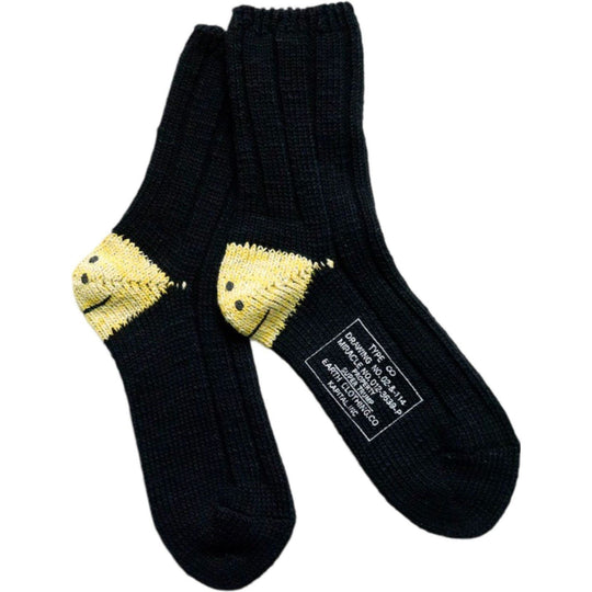 Kapital Happy Heels Rainbow Socks Black