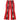 Kapital KOCHI & ZEPHYR Jersey Track Pants Red