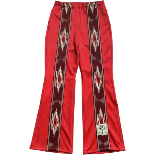 Kapital KOCHI & ZEPHYR Jersey Track Pants Red